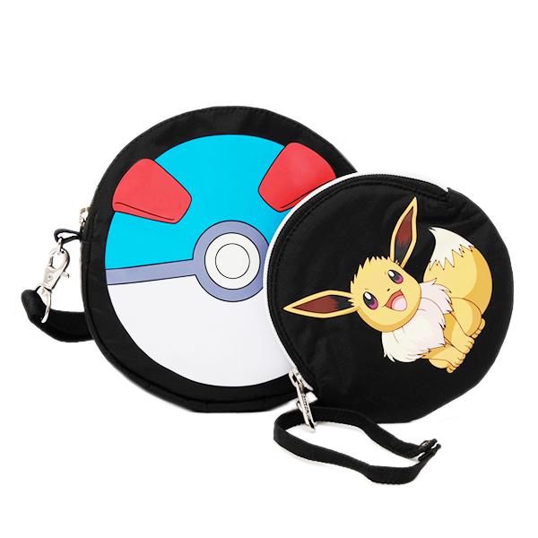 レスポートサック Lesportsac ポケモン コラボ Leah Crossbody Set イーブイグレートボール ポーチ付 ショルダーバッグ レディース 3432 G707 ブランドジュエリー京都 通販 Yahoo ショッピング