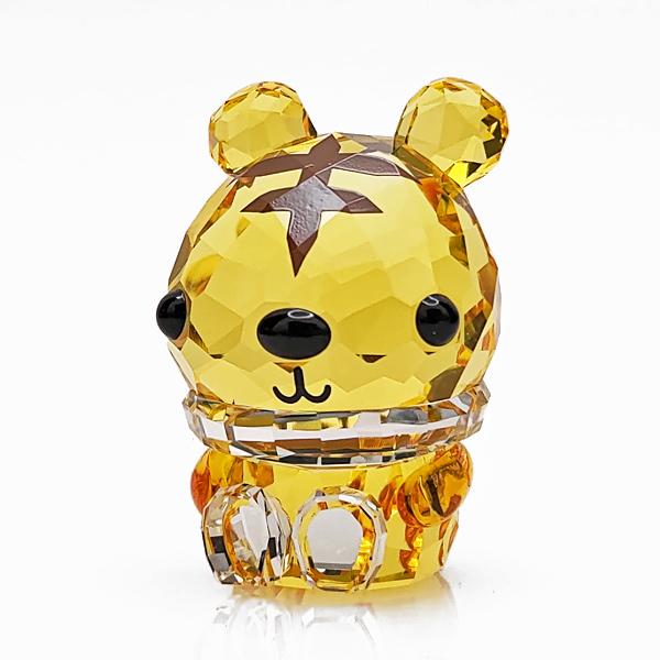 再入荷！ スワロフスキー SWAROVSKI フィギュリン 十二支 干支 Tiger 寅 トラ イエロー 5302562