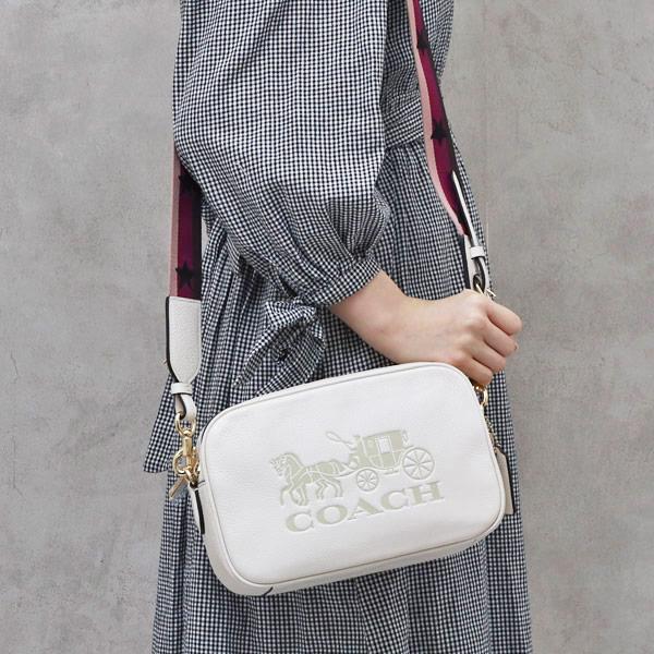 コーチ COACH アウトレット レザー ジェス クロスボディ ショルダーバッグ チョーク [レディース] F75818 1MCHK