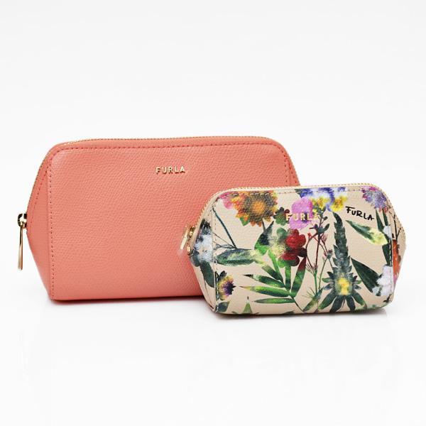 フルラ FURLA ELECTRA M COSMETIC CASE SET 2点セット コスメポーチ