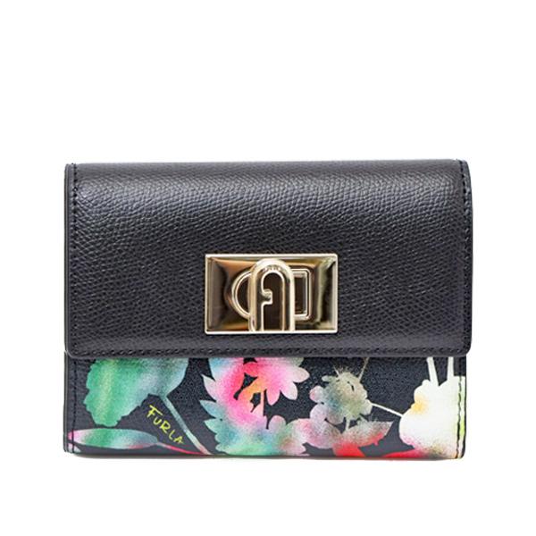 フルラ FURLA 1927 M レザー コンパクト ウォレット 三つ折り財布 折