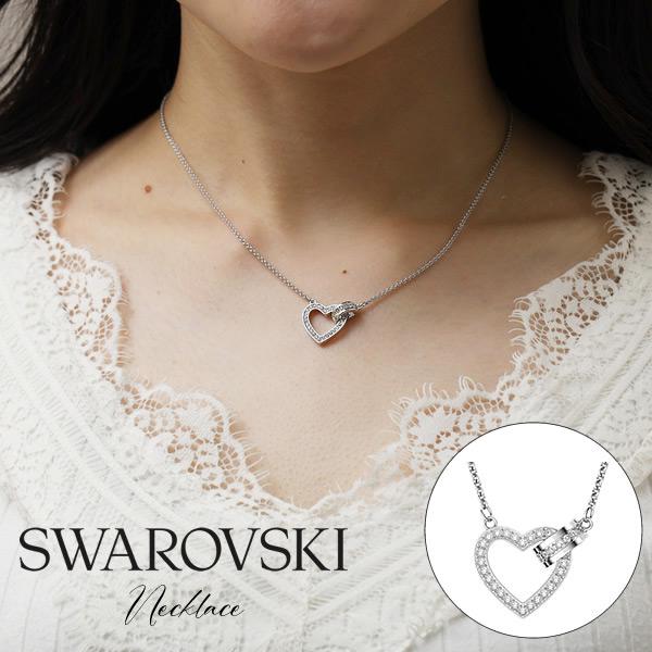 スワロフスキー SWAROVSKI Lovely ハート ネックレス ペンダント 