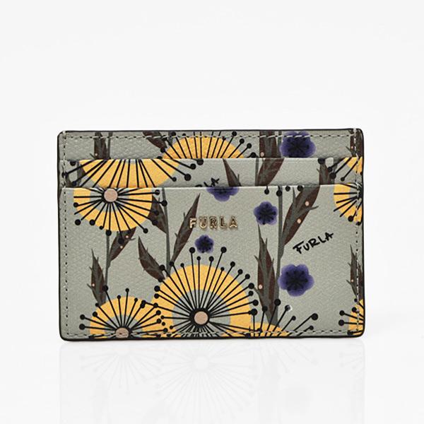 フルラ FURLA バビロン レザー カードケース IDホルダー 花柄 花柄 