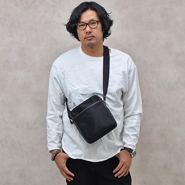 PRADA プラダ アウトレット TESSUTO SAFFIANO ナイロン ロゴ刺繍入り  