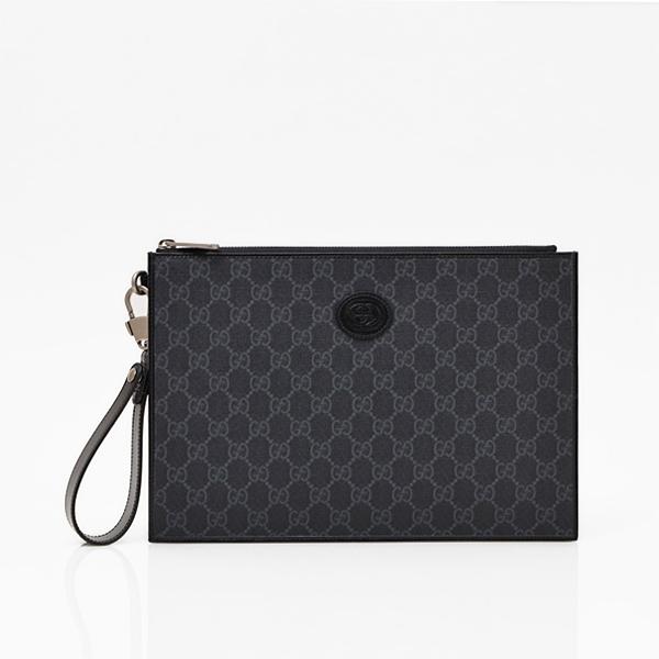 GUCCI グッチ インターロッキングG GGスプリームクラッチバッグ GUCCI グッチ インターロッキングG GGスプリームクラッチバッグ