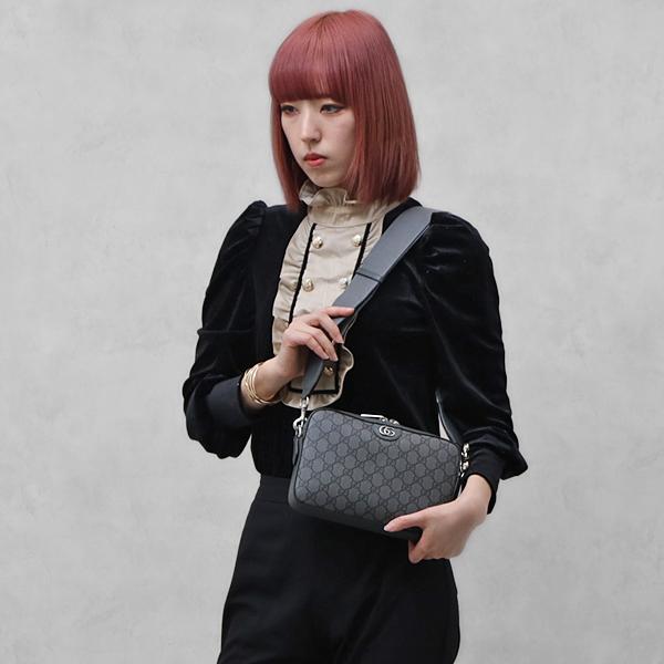 グッチ GUCCI オフィディア GGスプリームキャンバス×レザー 2WAY