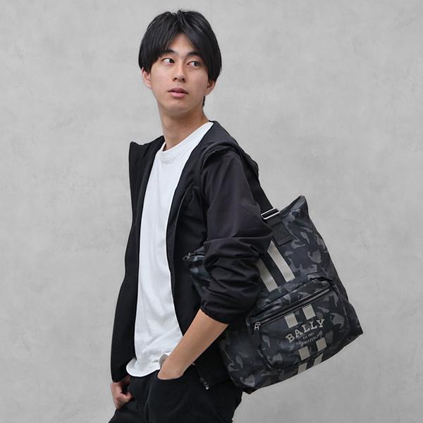 BALLY　バリー　ポケッタブル　トートバッグ　ネイビー　未使用品 BALLYバリーポケッタブルトートバッグネイビー未使用品