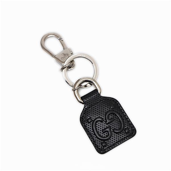 GUCCI グッチ GGエンボス レザー キーリング キーチェーン GUCCI グッチ GGエンボス レザー キーリング キーチェーン