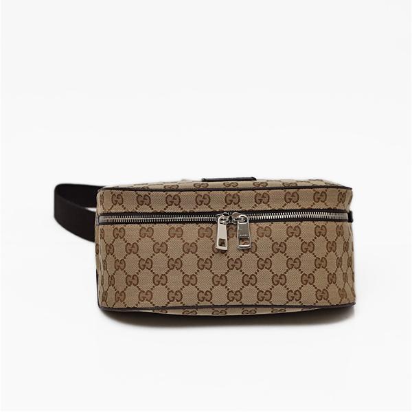 GUCCI グッチ アウトレット GGキャンバス×レザー ボディバッグ GUCCI グッチ アウトレット GGキャンバス×レザー ボディバッグ