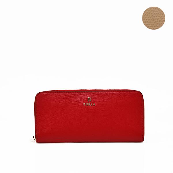 フルラ FURLA カメリア CAMELIA XL SLIM レザー ラウンドファスナー 長 