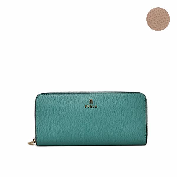 フルラ FURLA カメリア XL レザー スリム ラウンドファスナー 長  