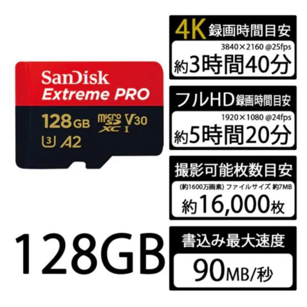Extreme PRO サンディスク SANDISK メモリーカード microSDXCカード