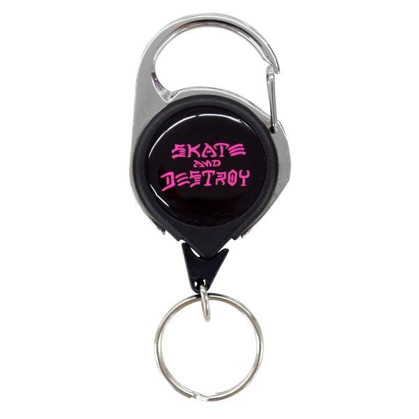 スラッシャー リールキーホルダー Thrasher Magazine Reelkeyholder ワイヤー付きキーホルダー ブラック ピンク Buyee Buyee 日本の通販商品 オークションの代理入札 代理購入