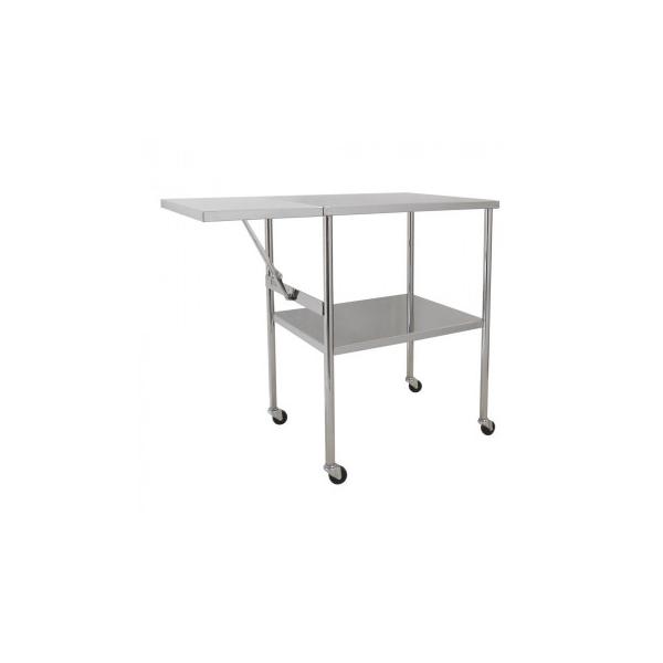 スギモト ステンレス製 折りたたみテーブル付器械台 Oa 30 Cm Bkワールド 通販 Yahoo ショッピング