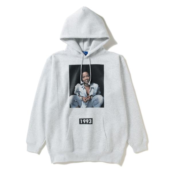 1993 BRAND EAST LAURYN HOODIE(ASH) スウェットパーカ フーディ