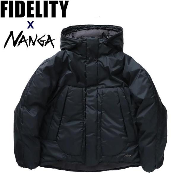 FIDELITY x NANGA 3LAYER DOWN JACKET (BLACK) フィデリティ ナンガ