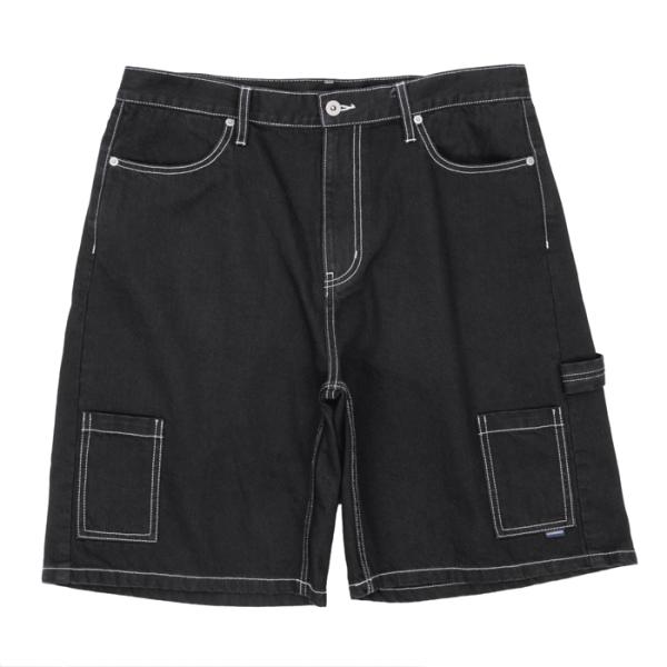 INTERBREED インターブリード URBAN FIT JEANS（BLACK) デニムショーツ