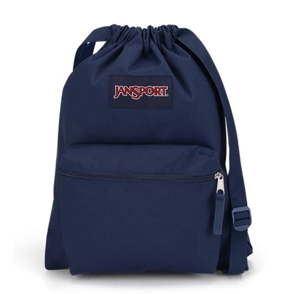 JANSPORT（ジャンスポーツ） ドローサック DRAW SACK(NAVY) ジムサック