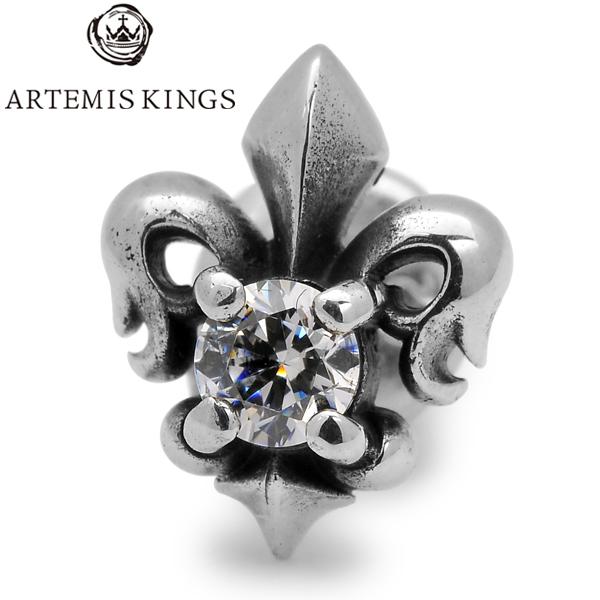 ARTEMIS KINGS アルテミスキングス　Stone Lily Stud Pierce CL ストーンリリィスタッドピアス CL　AKE0044
