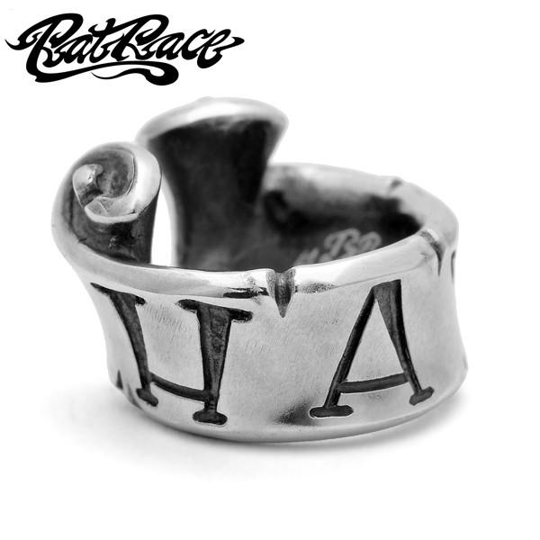 Rat Race ラットレース MESSAGE ON RIBBON EAR CUFF HATE メッセージ 