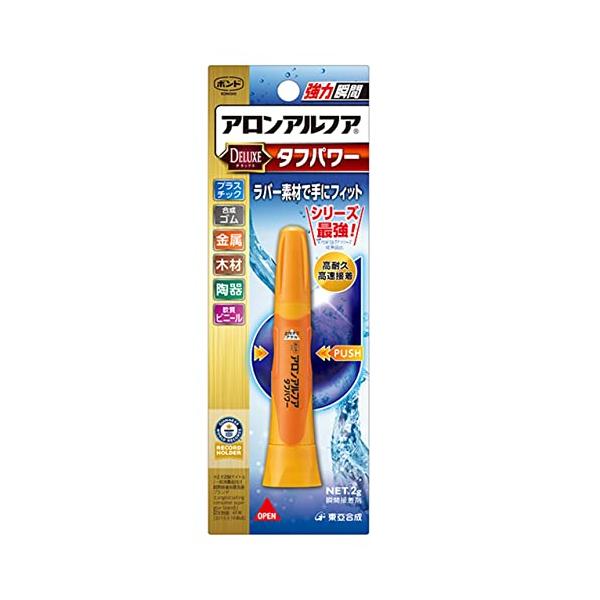 他サイト： コニシ ボンド 接着剤 アロンアルファ タフパワー 2g スリム #05823の商品画像