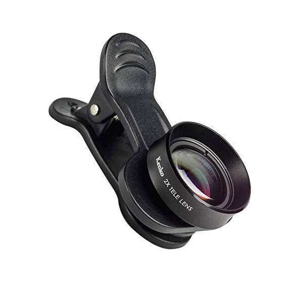 他サイト： Kenko 望遠 ズーム スマートフォン用レンズ 大きく写す SNSマスター テレ2× デュアルレンズ対応クリップ式 SNS-2tの商品画像