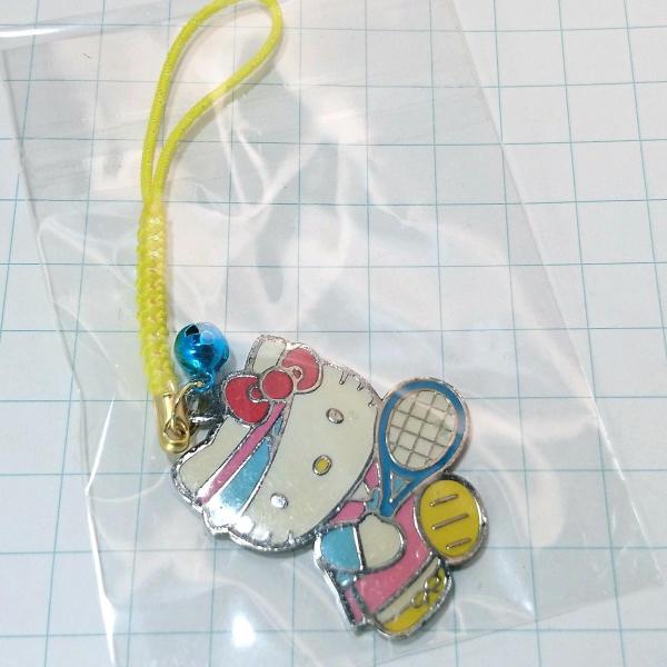 送料無料)キティちゃん テニス部 ストラップ A08547
