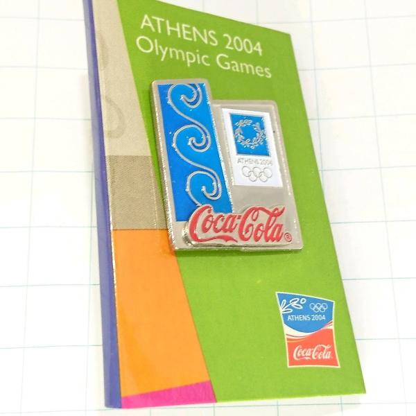 送料無料)2004 アテネ五輪 コカ・コーラ ピンバッジ PINS ピンズ