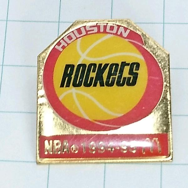 送料無料)ヒューストンロケッツ NBA バスケットボール ピンバッジ PINS ピンズ A23458