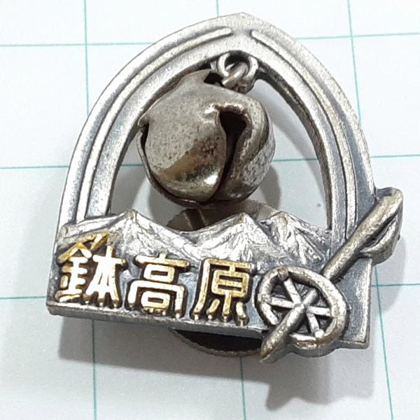 送料無料)鉢高原 観光 旅行 登山 記念 山バッジ ピンバッジ PINS