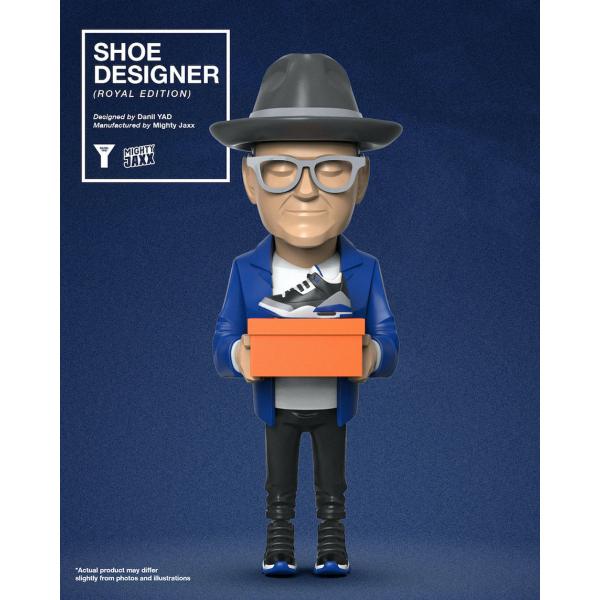 その他 Mighty Jaxx SHOE DESIGNER  EDITION Shoe Designer Royal Edition Vinyl Collectible by Danil YAD