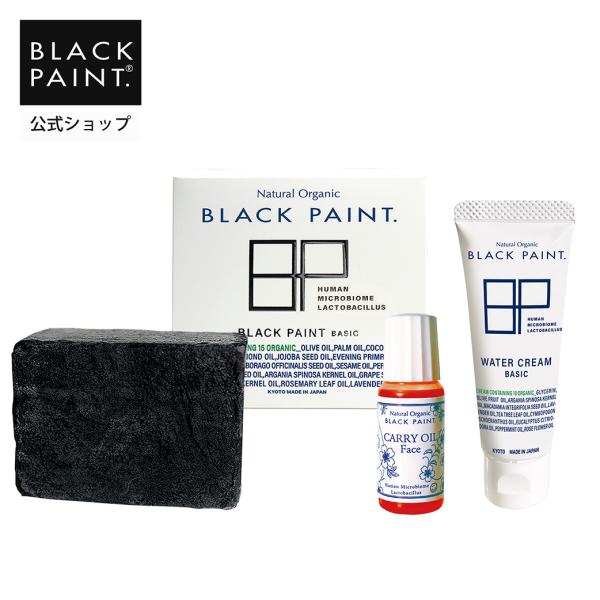 BLACK PAINT ブラックペイント【塗る洗顔石鹸】BASIC毛穴セット