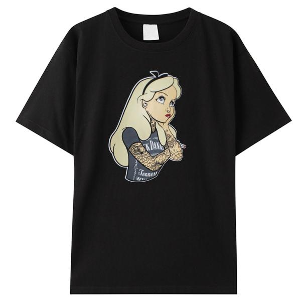 パロディ プリント Tシャツ アリス タトゥー ダークプリンセス プレゼント ギフト カジュアル 男女兼用 ユニセックス ペアルック もオススメ 3906mt012 Buyee Buyee Japanese Proxy Service Buy From Japan Bot Online