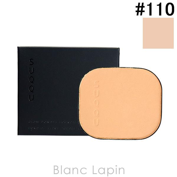 スックグロウ パウダー ファンデーション 110 ＜レフィル＞(10g)ブラシ スックグロウ パウダー ファンデーション 110 ＜レフィル＞(10g)ブラシ