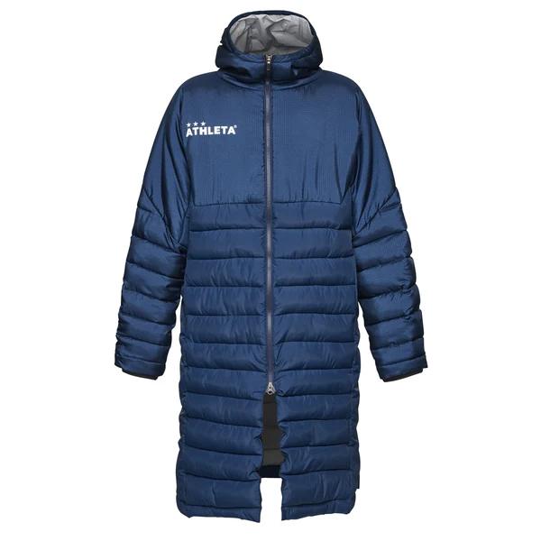 ATHLETA（アスレタ） サッカー フットサル 男女兼用 ベンチコート NAVY