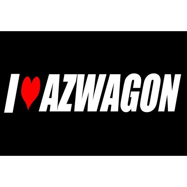 アイラブ AZWAGON AZワゴン エーゼットワゴン ステッカー シール