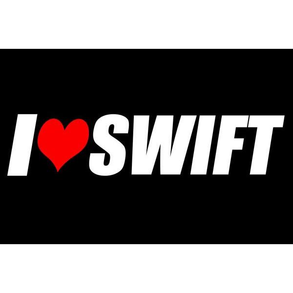 アイラブ SWIFT スイフト ステッカー シール : ブラン - 通販 - Yahoo 