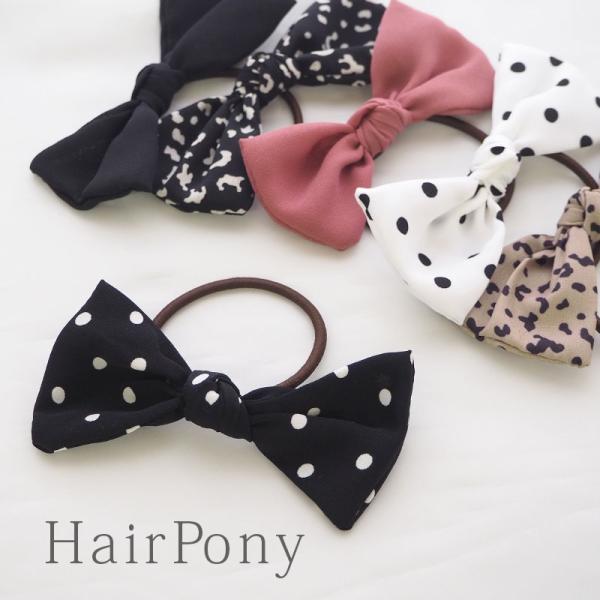 リボン　ヘアゴム♡セレシャムリボン♡ブルー♡ハンドメイド blaze-japan_22f-dpy-010