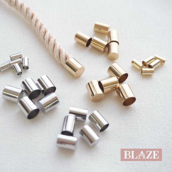 BLAZE 5個入り 手芸パーツ エンドパーツ キャップ 3・4.5・5.5mm BLAZE