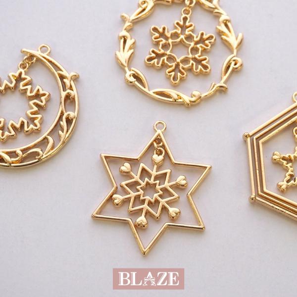 88 ピカピカ✨レジン夜空〜✨　全てステンレス使用　ハンドメイドリング blaze-japan_ct-chm-192