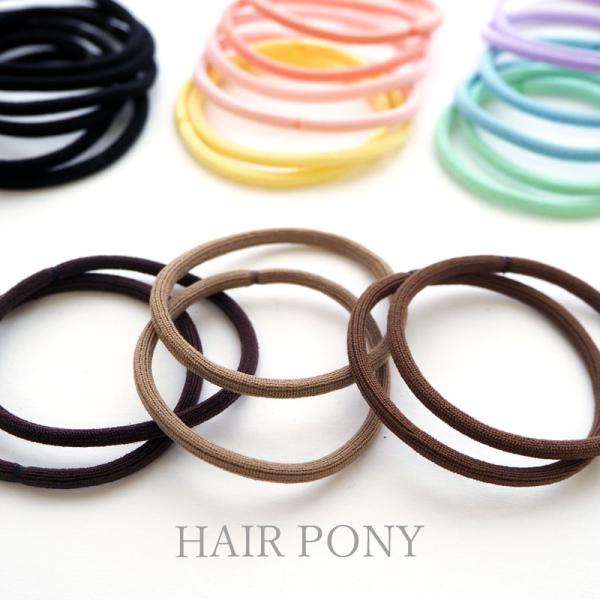 BLAZE リング ゴム 中 16cm ヘアゴム シンプル ヘアアクセサリー 髪