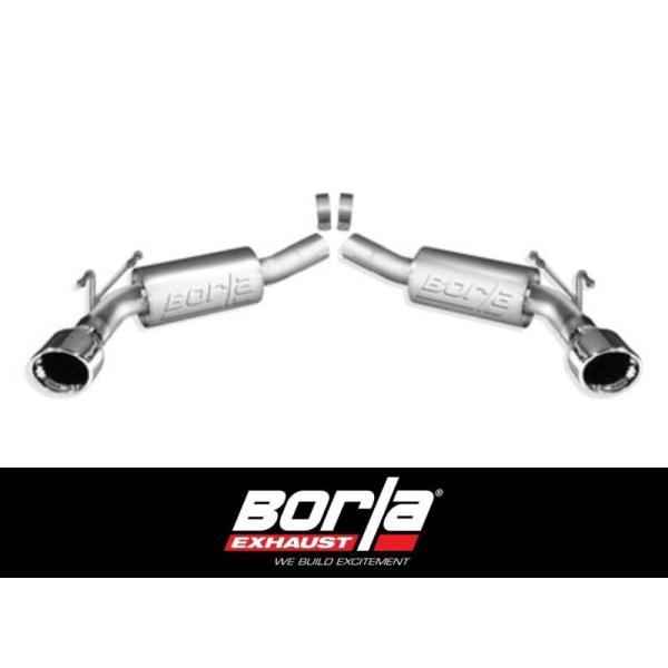 +BS Borla シボレー カマロ SS 6.2L V8 10~13年 AT/MT RWD 2ドア クーペ コンバーチブル アクセルバック S-Type ボー