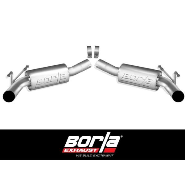 +BS Borla シボレー カマロ SS GFX用 6.2L V8 10~13年 AT/MT RWD 2ドア クーペ コンバーチブル アクセルバック S-Ty