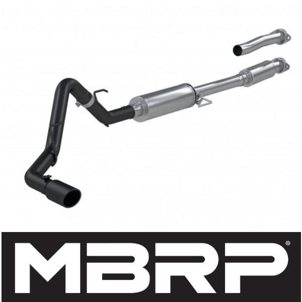 +BS MBRP フォード  F-150 F150 5.0L V8 3.5L 2.7L エコブースト 2021年~ キャットバック マフラー ブラック アルミメ