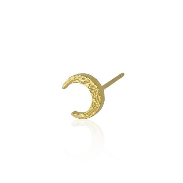 ハワイアンジュエリーピアス(片耳用)【ステンレス ピアス メンズ レディース BLESS ブレス ハワイアンジュエリー ゴールドカラー】