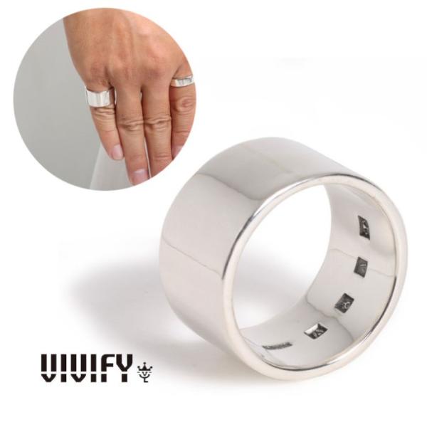 vivify シルバーリング Back Hallmarks Ring VIVIFY ビビファイ シルバー 指輪 リング Back Hallmarks Ring