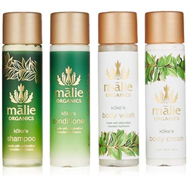 Malie Organics(マリエオーガニクス) トラベルセット コケエ (セット内容: シャンプー /コンディショナー/ボディウォッシュ