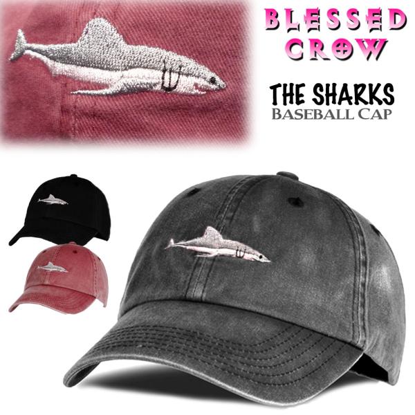AAA - 與 真司郎  キャップ    黒×赤 c0015shark_i.jpg