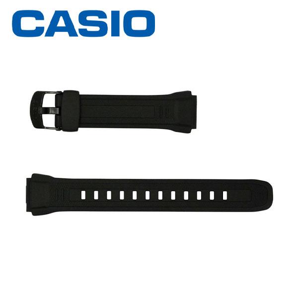 カシオ純正ベルト WV-M60/WV-58J/専用バンド ウレタン樹脂 黒 ブラック