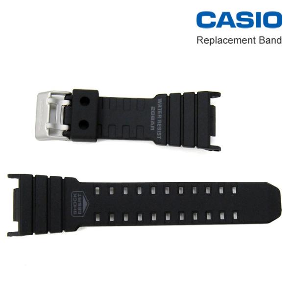 Gショック純正バンド  GW5500-1A GW5510-1B 専用ウレタンベルト CASIO G-SHOCK ストラップ [10260100_029] ウレタン樹脂 ブラック  ネコポス配送 [純正部品]